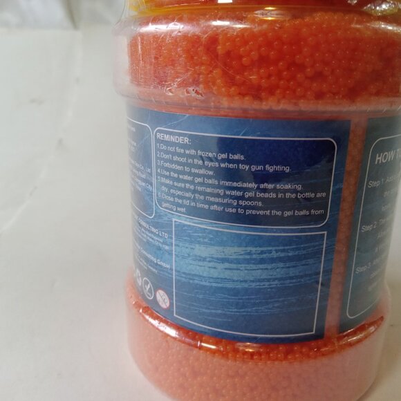 Futolys Water Ball Beads 100 000 Orange New BALL001 - Picture 5 of 9